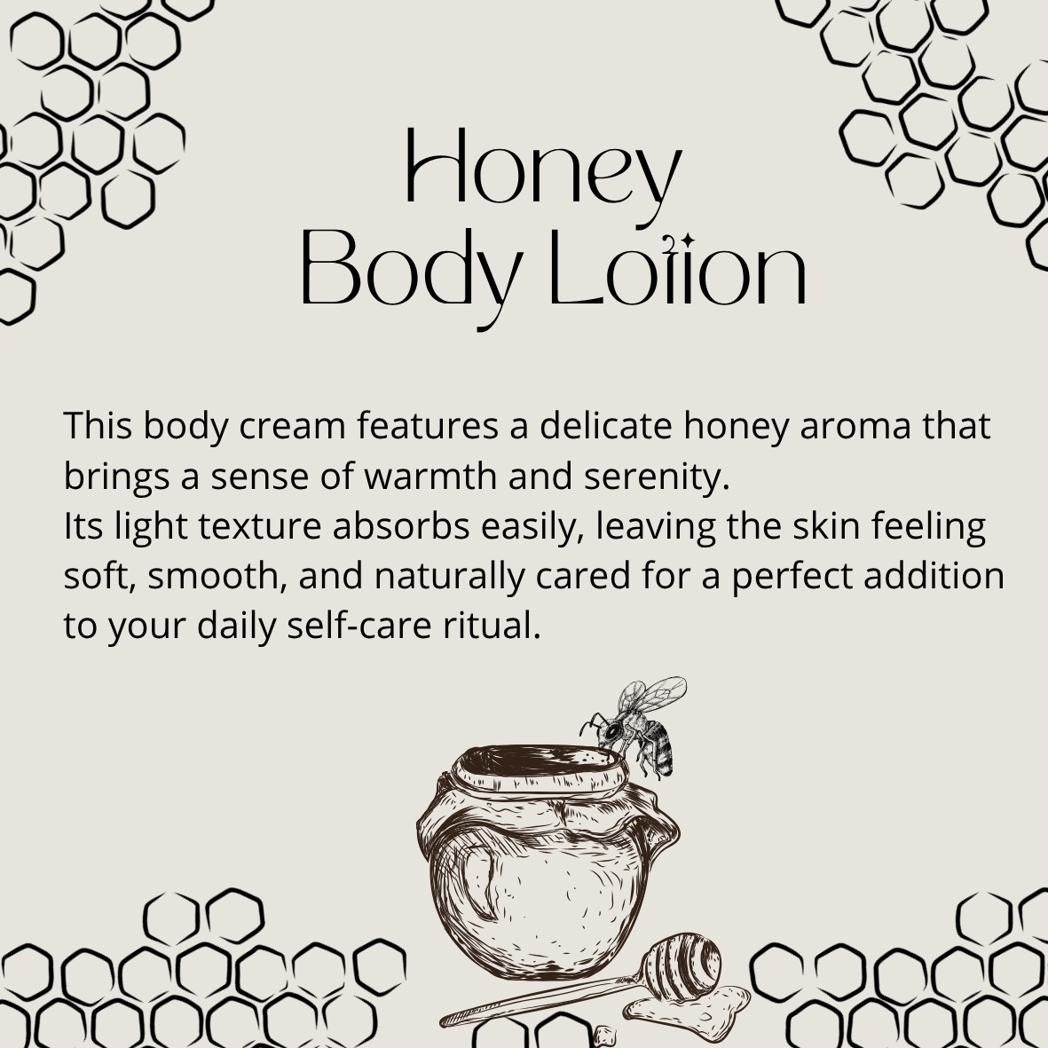 Honey Body Lotion